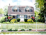 house portrait