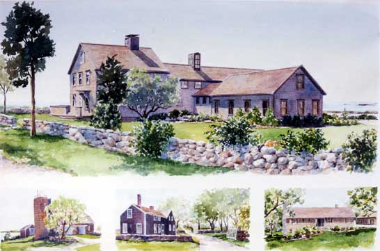 house portrait for contractor